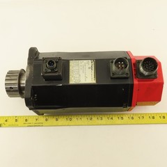 GE Fanuc A06B-0313-B701 91V AC Servo Motor 2000RPM Brake Pulse Coder Need Repair