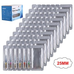 Dental NiTi Super Rotary Files Heat Activated for Endodontic Endo Motor 25mm USA