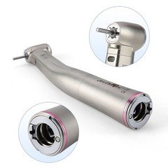 Dental Electric LED Standard 1:5 Fiber Optic Contra Angle Handpiece High Speed