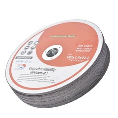 100 Pack 7″x1/16″x7/8″ Cut-off Wheel – Metal & Stainless Steel Cutting Discs