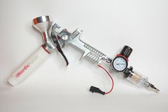 Powder Coating System NordicPulver PRO+ with Case Powder Paint Spray Gun US plug