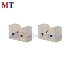 1 Pair Of Block Ground Set 2” x 3/4” x 1-1/4” Cast Iron V-Blocks V