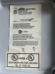 NEW Stahlin Fiberglass Enclosure, Type 4X, 7″ x 7″ x 5″ , Made in USA