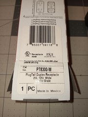 Legrand PT8300W Hospital Grade 20A 125V PLUGTAIL Straight Blade BOX OF 10