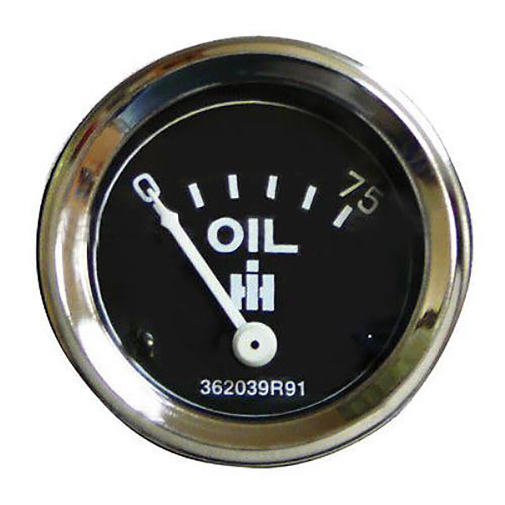 Oil Pressure Gauge Fits FARMALL 0-75Lb 240 300 330 400 450 362039R91 362177R94