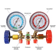 Automotive AC Gauge Set for R134a R12 R22 R502 3 Way AC Manifold Gauge Set V1P7