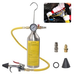 A/C AC Air Conditioner System Flush Canister Gun Tool Kit For R134 R12 R22 R404