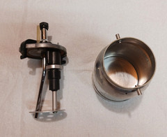 Binks Model 81-550? 1-Quart Aluminum Siphon Cup Spray Gun 3/8 NPS – Unused