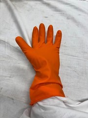 Chemical Resistant Nitrile Rubber 9mil Cleaning Gloves – Showa 707HVO – LARGE