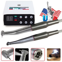 Dental Brushless LED Electric Micro Motor E-Type / 1:5 Fiber Optic LED Handpiece