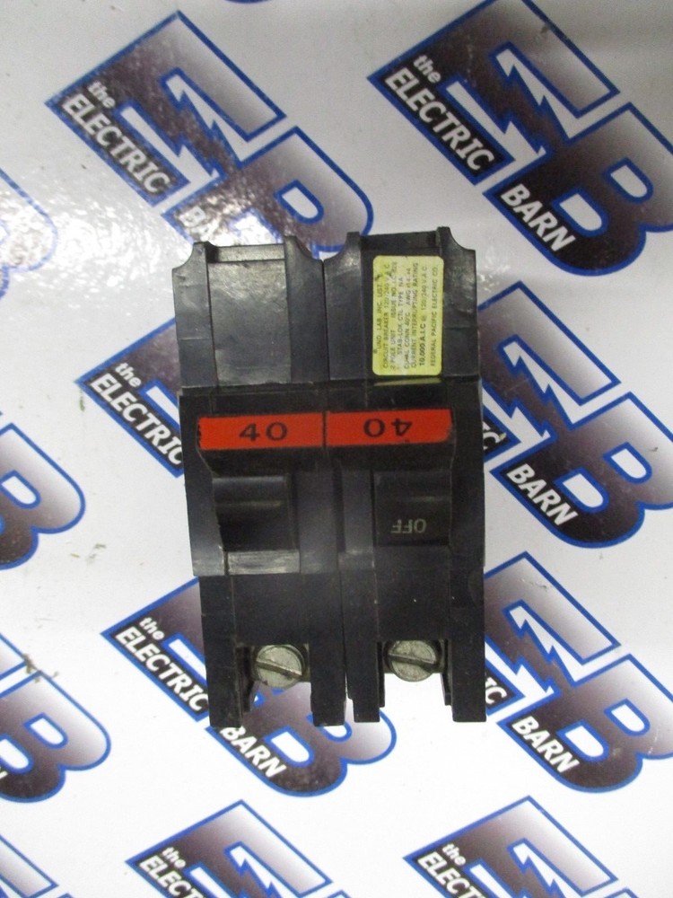 FPE NA240 (NA2P40) 40 Amp, 240 Volt, 2 Pole, Stablok Circuit Breaker – WARRANTY