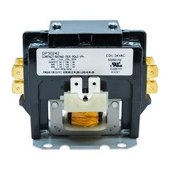 Supco DP30242 Contactor 30 FLA 40 RLA 24 Volts 2 Pole