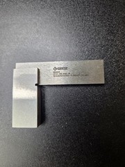 Groz Precision Machinist Square Set SS4 SS A6 Hardened Steel w/ Case NICE #620