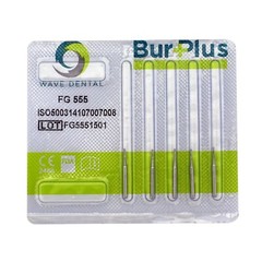 Wave Dental Carbide Burs High Speed Friction Grip FG 556 557 557L 558 Midwest