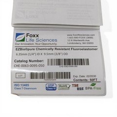 Fox CHE-0063-0095-050 FKM Chem Resist Tube 9.5mm 1/4″IDX3/8″OD 50FT