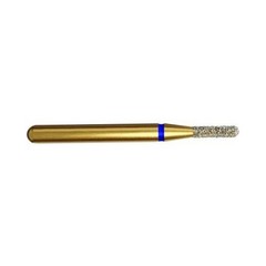 Coltene 60032077 Alpen FG 838-012 Round End Cylinder Coarse Diamond Burs 5/Pk