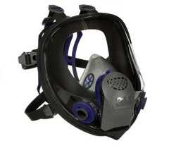 **NEW** 3M FF-401 reusable Full Face Respirator construction Riot Gas Mask SM