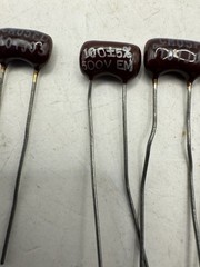 100pF 500V Silver Mica Capacitors Cap CM05FD101J03 AE (10pieces)
