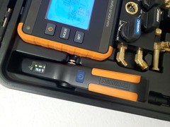 NAVAC NX4 NEXUS 4-Valve Bluetooth-Enabled Smart Digital Manifold Gauge