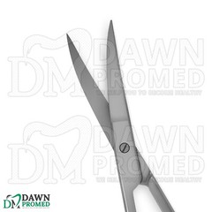 Premium German TC Iris Scissors 4.5″ Curved Surgical Dental Instruments