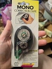 Tombow Mono Correction Tape White 1/6″ X 394″ School Office Home 18% More NOS