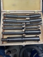 Interstate expanding mandrel set. 19 pieces with wooden case. Very little use.