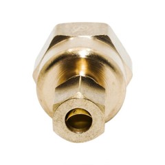 Thrifco 6966019 #66 5/8 Inch x 3/8 Inch Lead-Free Brass Compression FIP Adapter