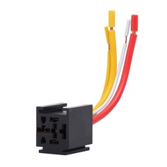 EHDIS 4-Pin Relay With Harness – Car Truck Motor Heavy Duty 80A 12V On/Off No…