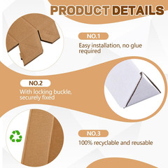 50 Pcs Triangle Mailing Shipping Tubes 24.25″ L x 2″ w x 2″ h Oyster White Corru