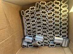 1/2 Aluminum Cable Crimps Wire Rope Sleeves