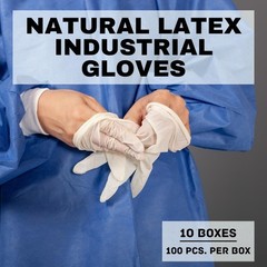 Non-Medical Latex Hand Protection Disposable Powdered Gloves Small – 1000 Pieces