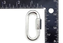 10- 1/4″ Heavy Duty Quick Link Chain Rope Cable Strap Connector 6.3mm