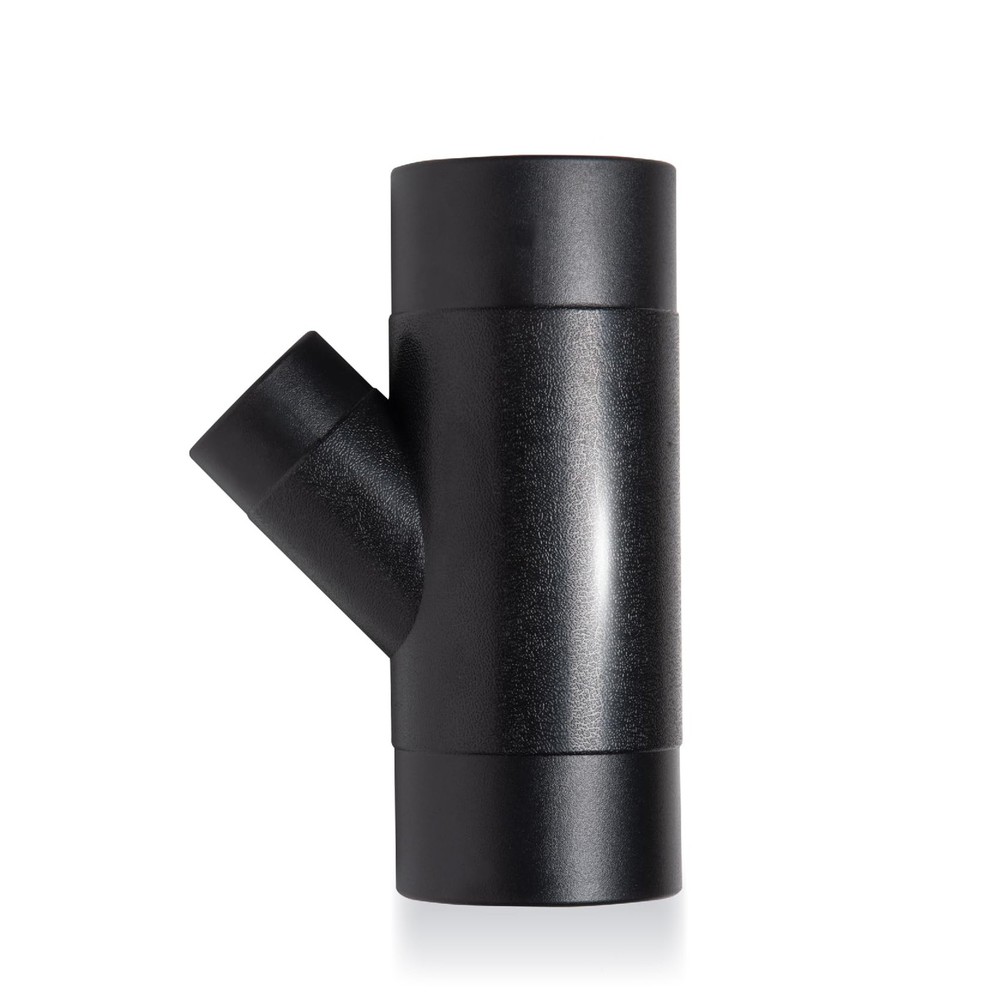 POWERTEC 70190 4-Inch by 2-1/2-Inch Y-Fitting Dust 4 x 2-1/2″, Black