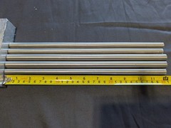Titanium 6AL4V Round Bar .500″ x 12″ 5 Bars Included!, Ti6AL4V ELI Grade 23