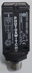 Allen-Bradley 42GTC-9202-QD Series 9000 Clear Object Photoelectric Sensor QD