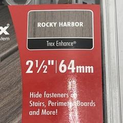 NEW!! FastenMaster 75pc Rocky Harbor Collated Cortex Trex Composite Deck Screw
