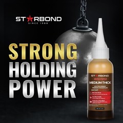Starbond 2 oz. Dark Brown – Super Glue (Premium Cyanoacrylate CA Glue)
