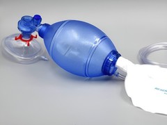 Medical PVC Bag Valve Mask CPR Manual Resuscitator for Infant Use