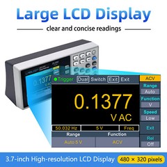 Labloot 4 1/2 Digits LB1241 Bench-type Digital Multimeter True RMS 55000 Counts