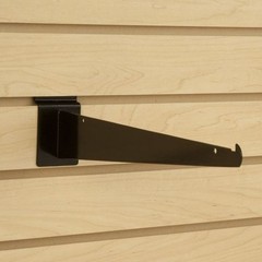 Dazzling Displays 12-Inch Slatwall Shelf Brackets
