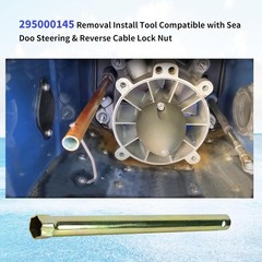 Removal Install Tool Compatible with Steering & Reverse Cable Lock Nut