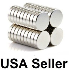 Lot 100 200 500 Rare Earth Neodymium Disc Magnets 6 x 3mm (1/4 x 1/8 inch) N48