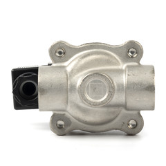 U.S. Solid 1/2 inch Stainless Steel Solenoid Valve VITON Seal 110V AC NC 145 psi