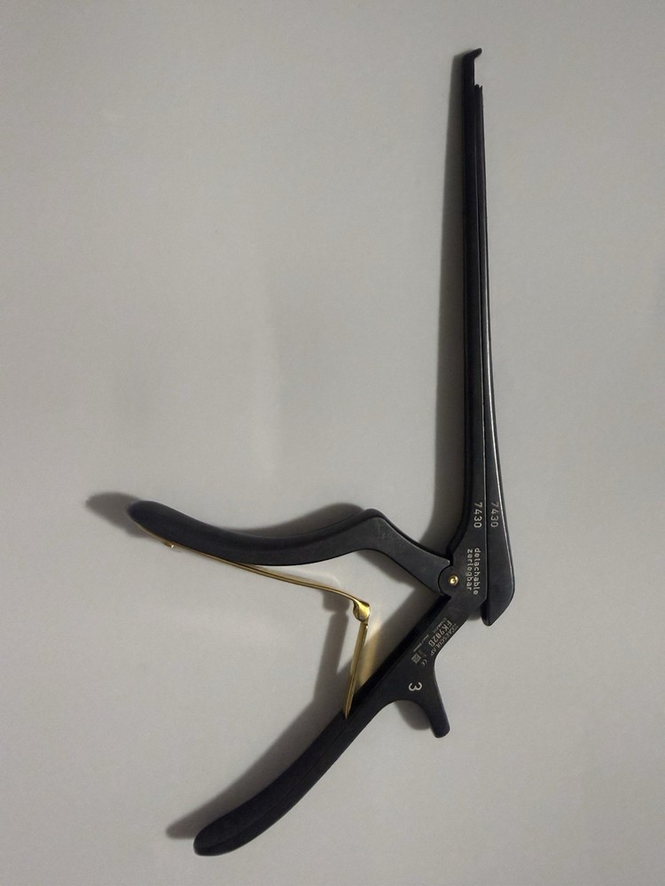 Aesculap 3mm 180mm Black & Gold Detachable Kerrisons Model FK902B