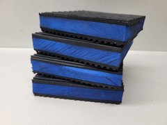 4 Pack Rubber Anti Vibration Pads,4 x 4 x 7/8 inches Heavy Duty EVA Isolation…