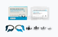 Dental Sectional Matrix Narrow Ring Titanium Clamp C2 D2 Matrix Kit Fit Palodent