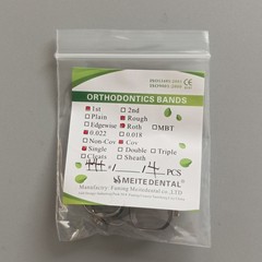 Dental Orthodontic 1st Molar Bands Prewelded Buccal Tube Roth.022 U1/L1 29#-44+#