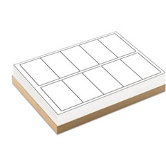 1000 Labels 4″x2″ Blank Address Shipping Labels Self Adhesive 10 up/sheet