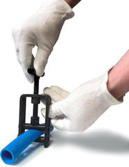 Pipe Squeeze-Off Tool 0 to 1-1/4 in Water Line Shut-Off Clamp | Compact Plumbing