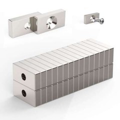 10~100Pc Strong Magnets Countersunk Ring 20x10x4mm Rare Earth Neodymium 4mm Hole